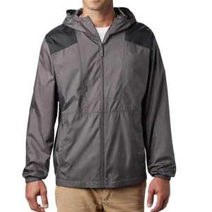 Wholesale <b>Men's</b> Lightweight Hooded Windbreaker Jacket Outdoor Waterproof Sportswear Casual Zipper Thin <b>Coat</b> Streetwear Fashion - Product Image 1