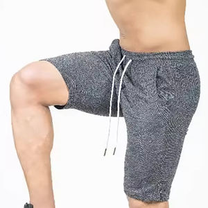 Pantalones cortos deportivos transpirables y ligeros para hombre, de secado rápido, tela que absorbe la humedad, cintura elástica, para entrenamiento deportivo - Product Image 4