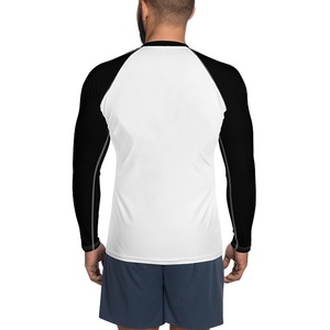 High Quality Breathable Quick Dry Eco-Friendly Custom Design MMA Long Sleeve Rash Guard Unisex-Wholesale Price Spandex/Polyester - Product Image 2