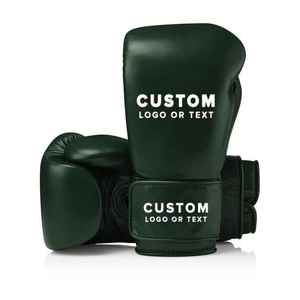 Gants de boxe en cuir synthétique de dernière génération, poignées personnalisées, logo brodé ou imprimé, professionnels, pour adultes, jeunes et enfants, entraînement - Product Image 5