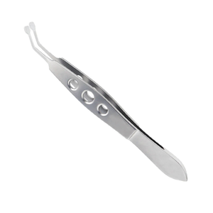 Pinces pour glandes de Meibom 3 mm de pointe, 10,5 cm, microchirurgie ophtalmique, acier inoxydable, manuelles, réutilisables, outil de précision - Product Image 1