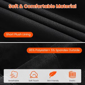 Pantaloni Riscaldati Invernali per Uomo e Donna con 12 Zone di Riscaldamento, Alimentazione USB 5V, 3 Livelli di Calore, Lavabili in Lavatrice, Pantaloncini e Calzamaglia - Product Image 6