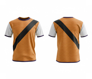 Custom Fitness Sublimation Breathable Short T-Shirt Performance Sportswear | <b>Men</b> Women Adult Sizes | Lightweight Quick Dry - Product Image 5