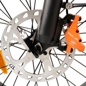 Bicicleta Eléctrica Híbrida para Adultos Vakole SG20 OEM/ODM, Fábrica China, Motor de 250W, Batería de Litio de 48V 14.4Ah, Neumático Grueso, 7 Velocidades - Product Image 3