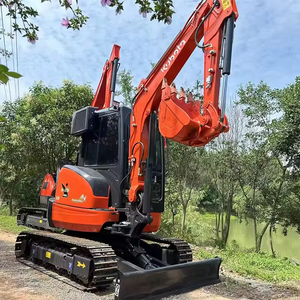 รถขุดขนาดเล็ก Kubota มือสองคุณภาพสูง 3.5 ตัน พร้อมระบบไฮดรอลิกทรงพลัง เหมาะสำหรับงานก่อสร้าง จัดสวน สภาพดี - Product Image 6