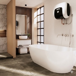 Vietnamese Factory Wholesales Price 15 Liter Tank Home Bathroom Square Electric Storage Water <b>Heater</b> Rossi Arte Square 15 - Product Image 6
