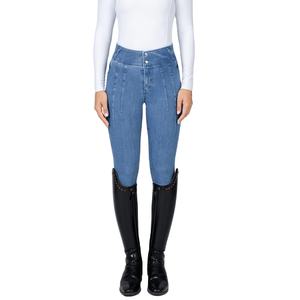 Pantalons d'équitation de haute qualité, extensibles dans 4 directions, en tissu technique doux au toucher. - Product Image 1