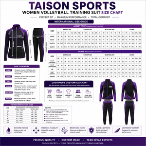 Ensemble de sport unisexe coupe-vent en polyester tricoté premium 300 GSM marron pour entraînement de volleyball avec logo personnalisé sur les panneaux d'épaule - Product Image 3
