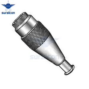 Adaptador de 5 cm / 2 pulgadas con Conector Luer Lock, Adaptador de Instrumentos de Liposucción de Acero Inoxidable de Buena Calidad para Jeringas - Product Image 3