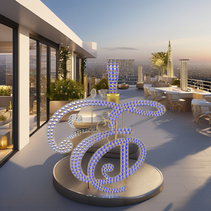 จี้ห้อยคอเด็กแบบฮิปฮอปชุบโรเดียมประดับเพชรโมอิสซาไนต์รูปตัวอักษร 'E' ทองคำแท้ 10K ดีไซน์พิเศษสำหรับงานปาร์ตี้ - Product Image 6