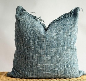Housse de coussin décorative 100 % coton tissé à carreaux, housse de coussin de canapé en coton teint en fil à carreaux, couvre-coussin tissé à carreaux - Product Image 4