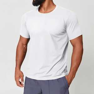 Camiseta Deportiva Personalizada para Hombre, para Gimnasio, Entrenamiento, Fitness, Running, Transpirable, de Secado Rápido y Absorción de Humedad - Product Image 4