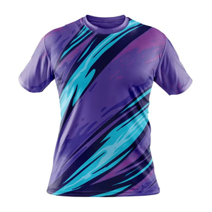 T-shirt personnalisé de haute qualité, coupe ajustée, sublimation, unisexe, polyester/coton tissé, séchage rapide, écologique, impression de votre propre design - Product Image 2