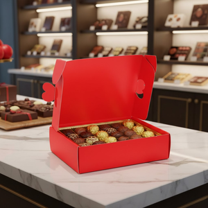 Caja de Cartón de Papel para Chocolates de Lujo |   Cajas de Regalo Premium y Empaques Rígidos para Chocolate con Impresión Personalizada, Venta al por Mayor y al Detal - Product Image 4