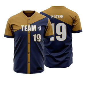 Uniforme de Béisbol Deportivo Personalizado en Color y Diseño, Uniforme de Equipo, Nueva Llegada, Venta Especial, Uniforme de Béisbol Transpirable - Product Image 6