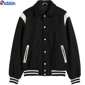 Nueva Chaqueta Varsity Personalizable para Niños, Estilo Clásico Premium con Botones, Estilo Béisbol Vintage, Logotipo Personalizado, a la Moda para Niños, Otoño - Product Image 2