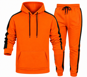Ensembles de survêtements de football unisexes ajustés, respirants et confortables, avec lettrage, design haut de gamme, pour le printemps, vente en gros - Product Image 2