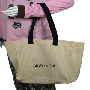 Bolsa de Tela de Algodón Orgánico Ecológica con Logotipo Personalizado, Asas de Algodón Reciclado, Diseño Único, Bolsa de Compras Reutilizable - Product Image 6