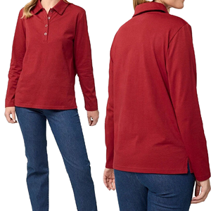High Quality Custom Logo Breathable <b>Women</b> <b>Polo</b> Shirt Printed Slim Fit Cotton Polyester <b>Polo</b> T Shirt for <b>Women</b> Customized - Product Image 5