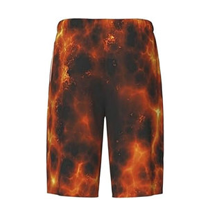 Fabricante de uniformes de baloncesto, camiseta de baloncesto con sublimación Fire Lava, ropa deportiva para hombre o mujer, equipación para partidos deportivos. - Product Image 5