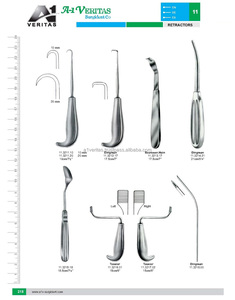 ชุดเครื่องมือผ่าตัดแบบใช้ซ้ำได้ คุณภาพพรีเมียม A-1 VERITAS เทสเซียร์รีแทรคเตอร์ ซ้ายและขวา ขนาด 15 ซม. |   ได้รับการรับรองมาตรฐาน ISO 13485 - Product Image 6