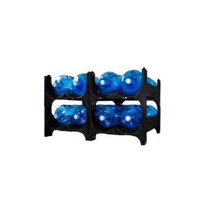 Estantes de Plástico de Polipropileno (PP) de Alta Calidad para Almacenamiento y Distribución de Botellas de Agua de 5 Galones - Product Image 1