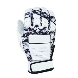 OEM Customized Logo Polyester/Cotton Softball Batting <b>Gloves</b> Hook and Loop Closure Breathable <b>Moisture</b> Wicking Right Hand <b>Gloves</b> - Product Image 2