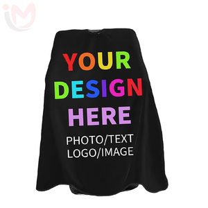 ผ้าคลุมตัดผมแบบใช้แล้วทิ้ง วัสดุผ้าพองจี  สามารถปรับแต่งได้ สำหรับผู้ชาย ใช้ในบ้านและร้านตัดผม - Product Image 4