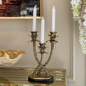 Stylish Home <b>Decoration</b> <b>Tree</b> Style Iron Candle Holder Durable Light Weight Portable Christmas <b>Easter</b> Wedding Uses Handmade - Product Image 4
