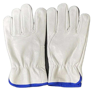 Guantes de Conducción de Cuero Vacuno de Alta Calidad, Guantes de Trabajo Personalizados - Product Image 6
