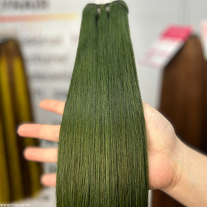 Meilleures extensions de cheveux 100% vierges de luxe Remy du Vietnam Extensions double trame pour coiffeurs et vendeurs - Product Image 1