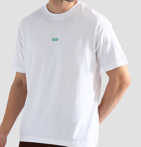 T-shirt sportif à manches courtes pour homme, coupe ajustée, séchage rapide, couleur unie, col rond, tricoté en polyester, pour les activités sportives - Product Image 4