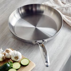 Poêle Tawa plate en acier inoxydable de qualité supérieure pour la cuisson de Roti, Chapati, Dosa – Ustensile de cuisine robuste et de conception épaisse - Product Image 6