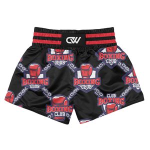 Conjunto de Muay Thai y Kickboxing Sublimado Personalizado al por Mayor, de Manga Corta, Elástico, Ligero, de Poliéster, para Entrenamiento de MMA y Grappling - Product Image 3