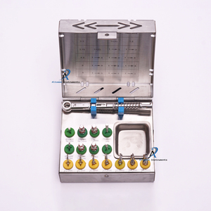 Kit de 15 Piezas de Instrumentos Quirúrgicos Dentales Manuales, Juego Completo de Cirugía Oral, Extracción de Dientes, Procedimientos de Implantes, Acero Inoxidable - Product Image 6