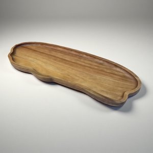 Wooden Serving Tray Rustic Style Reusable Natural Wood <b>Platter</b> for Dining Table Decor - Product Image 6