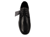 Chaussures habillées à lacets pour hommes Simon, en cuir de mouton pleine fleur, semelle intermédiaire en EVA, semelle extérieure en caoutchouc, bout fermé, antidérapantes, pour le bureau et la carrière, avec coussin d'air