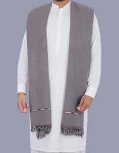 Men Winter Wool <b>Shawl</b> Soft Warm Breathable Solid 300g Traditional Premium Office <b>Wrap</b> - Product Image 5