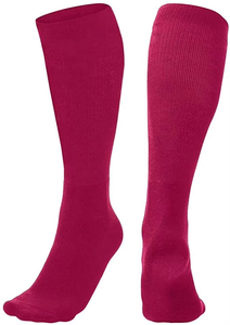 Chaussettes de football montantes de haute qualité, chaussettes de compression extensibles, couleur personnalisée, semelle antibactérienne, respirantes, pour école et club - Product Image 6