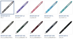 PilotoDr. Juego de Bolígrafo de Plástico Grip 4+1 y Lápiz Mecánico de 0.5 mm - Edición de Regalo (BKHDF1SEF) - Product Image 4