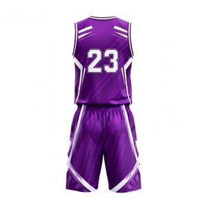 Último Diseño: Uniformes de Baloncesto sin Mangas para Equipos Profesionales - Absorben la Humedad - Product Image 3