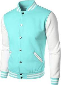 Ropa de calle de alta calidad, chaquetas con letras de invierno, chaqueta de béisbol universitaria de chenilla con logotipo personalizado de manga larga transpirable para hombres - Product Image 2