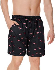 Latest Design <b>Men's</b> Swim <b>Trunks</b> Summer Beach Shorts <b>Mens</b> Sublimated Swim <b>Trunks</b> with Compression Liner - Product Image 5
