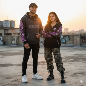 Acid Wash Hoodies Drop Shoulder Streetwear Screen Printing Logo Custom Rhinestones High Quality Cheap Prices Zipper Hoodies - Product Image 5