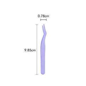 Pinzas Aplicadoras de Volumen para Pestañas Kaamir Instruments, Herramienta de Belleza Profesional de Acero Inoxidable Antimagnético con Punta Suave y Cómoda - Product Image 6