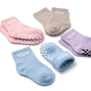 Calcetines de Pilates Personalizados 100% Algodón con Agarre de Silicona en la Parte Inferior, Calcetines de Yoga Antideslizantes para Estudios de Pilates, Marcas OEM ODM, Venta al Por Mayor - Product Image 5