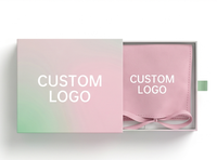Boîte cadeau de luxe personnalisée en papier imprimé pour bijoux, emballage tiroir, vente en gros