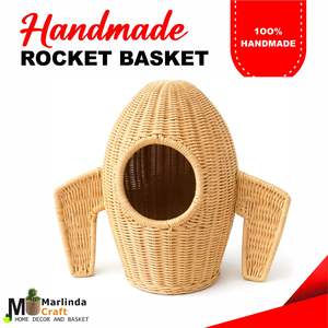 Cesta de Mimbre Artesanal ROCKET - Product Image 1