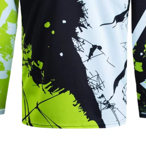 Traje de Motocross Personalizado al por Mayor, Transpirable, de Secado Rápido, con Logotipos y Nombres de Equipos Personalizados - Product Image 3