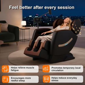 Fauteuil de massage à domicile SL à double rail, capsule spatiale avec fonction de tapotement et de chauffage, et fauteuil de massage intelligent à commande vocale - Product Image 6